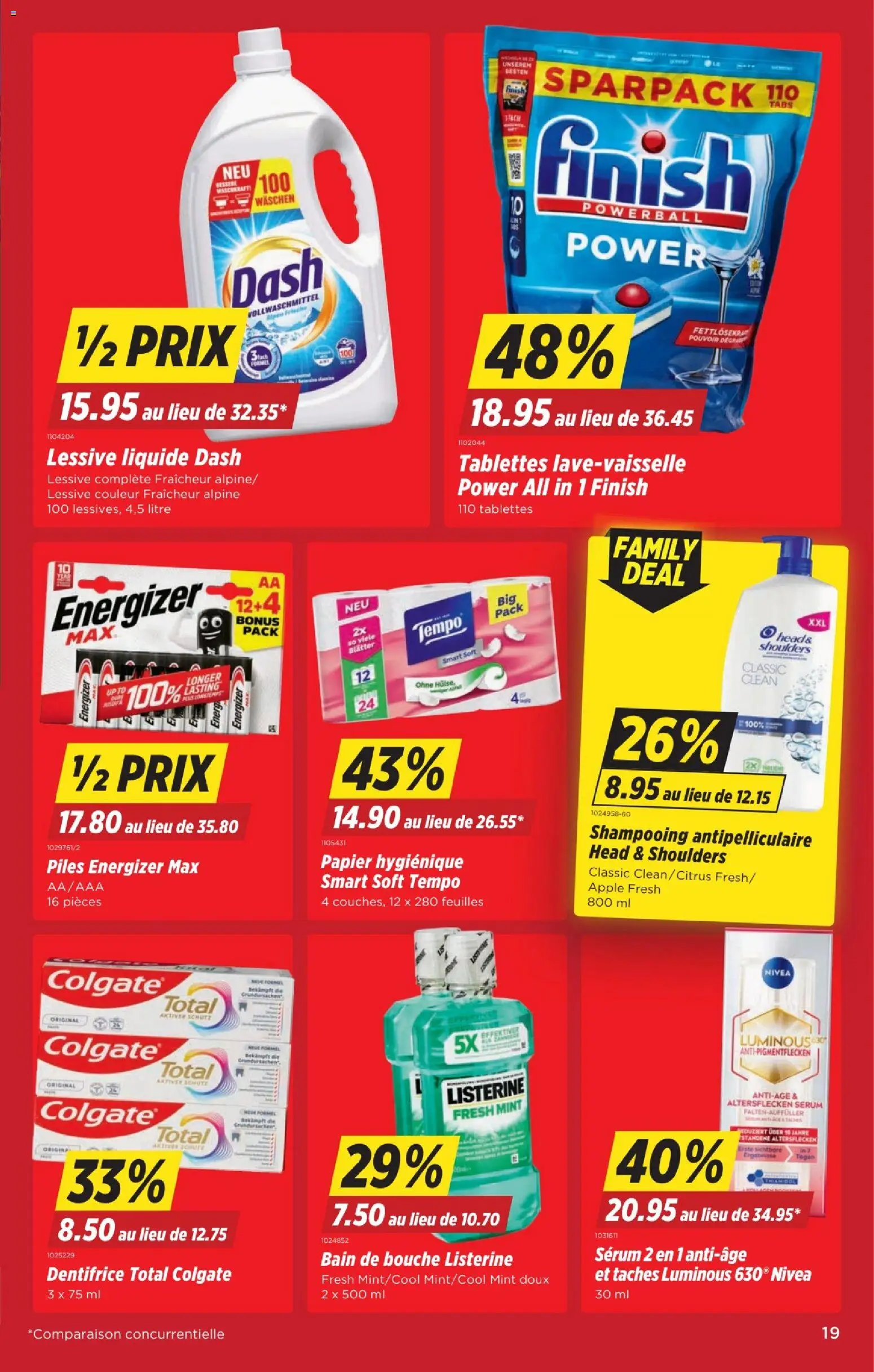 Denner aktionen FR – gültig ab 29.10.2026 | Seite: 19 | Produkte: Serum, Shampoo, Apple