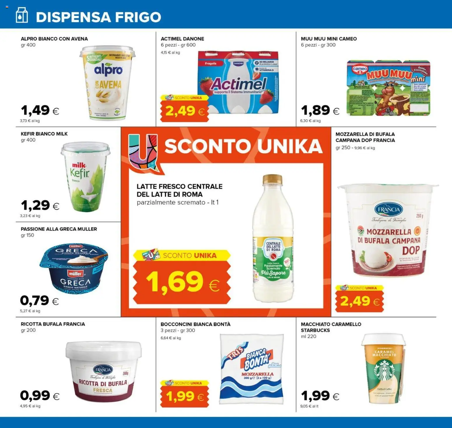 Volantino Oasi del 18.06.2026 | Pagina: 12 | Prodotti: Cioccolato, Mozzarella, Latte, Ricotta