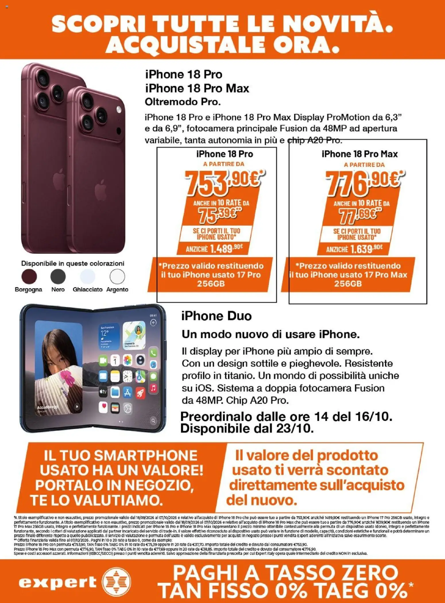 Volantino Expert del 24/09/2026 | Pagina: 20