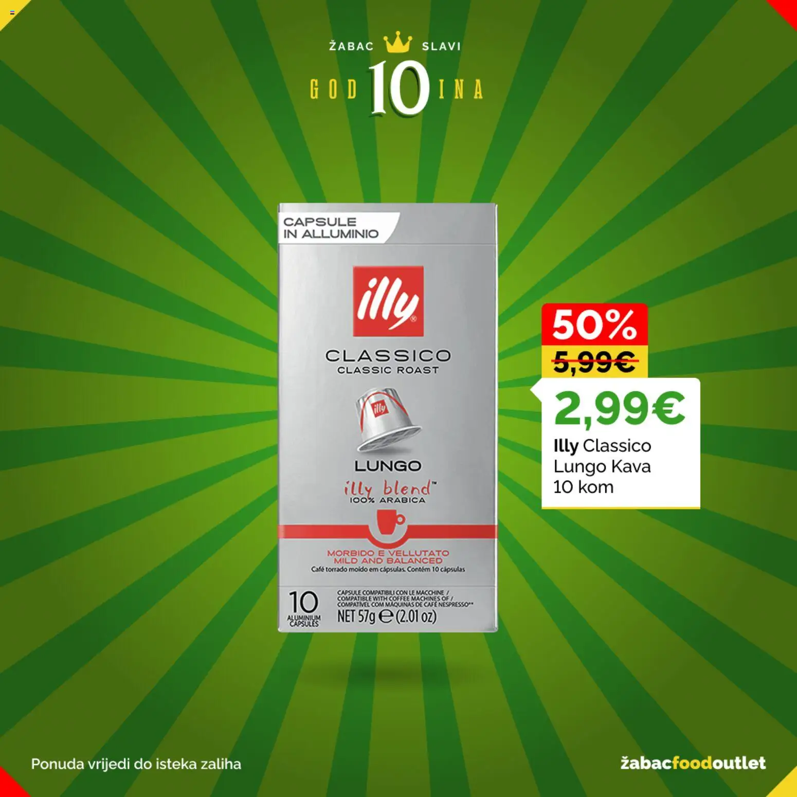 Žabac katalog | vrijedi od 22.09.2026 | Stranica: 3 | Proizvodi: Kava, Illy