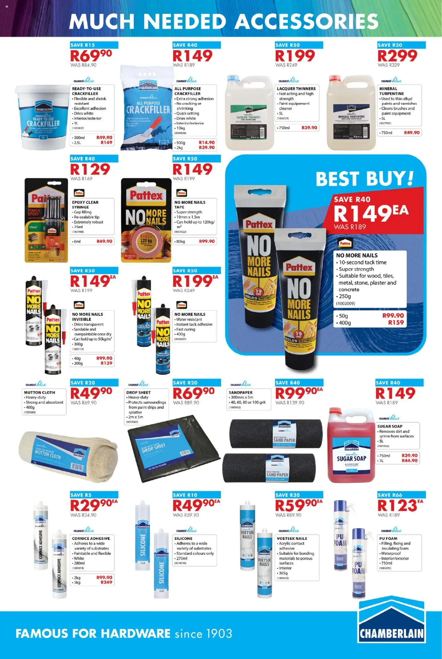 New Chamberlain catalogue – valid from 21/09/2026 | Page: 5