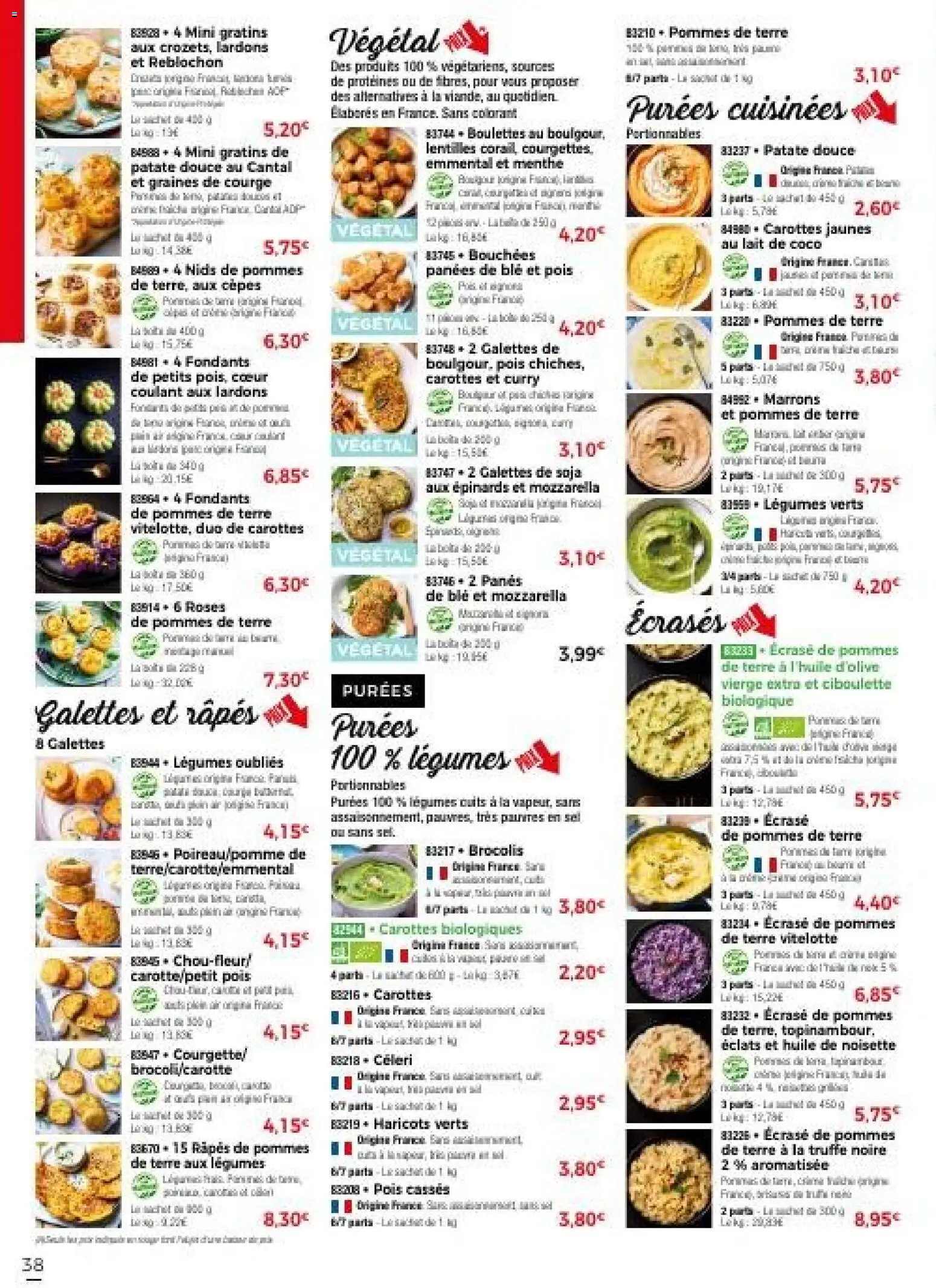 {H1} | Page: 44 | Produits: Menthe, Graines de courge, Emmental, Mozzarella