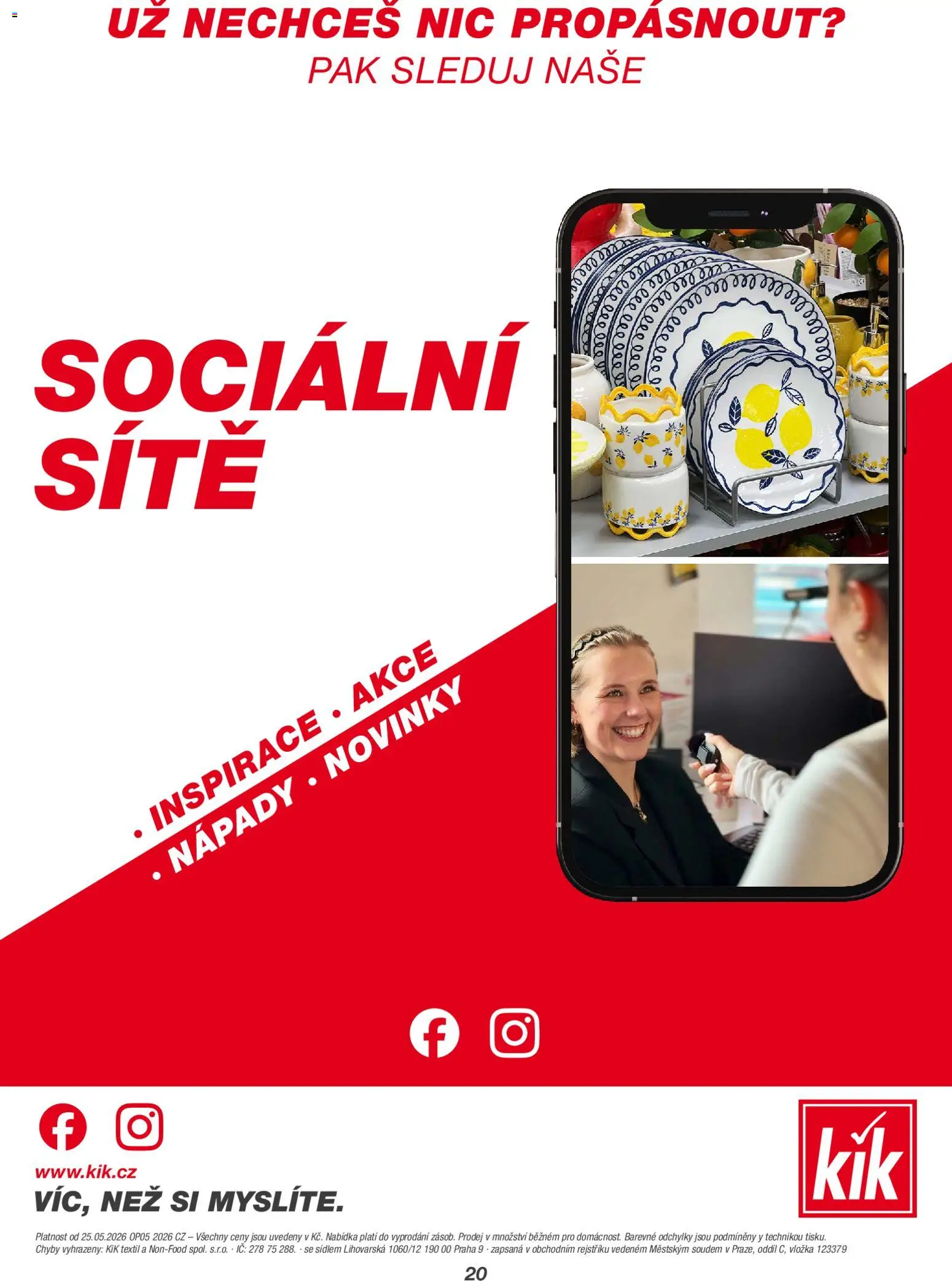 Kik leták od 25.05.2026 | Strana: 20
