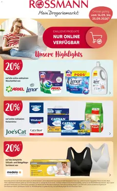 Rossmann Onlineprospekt ab 14.09.2026 gültig