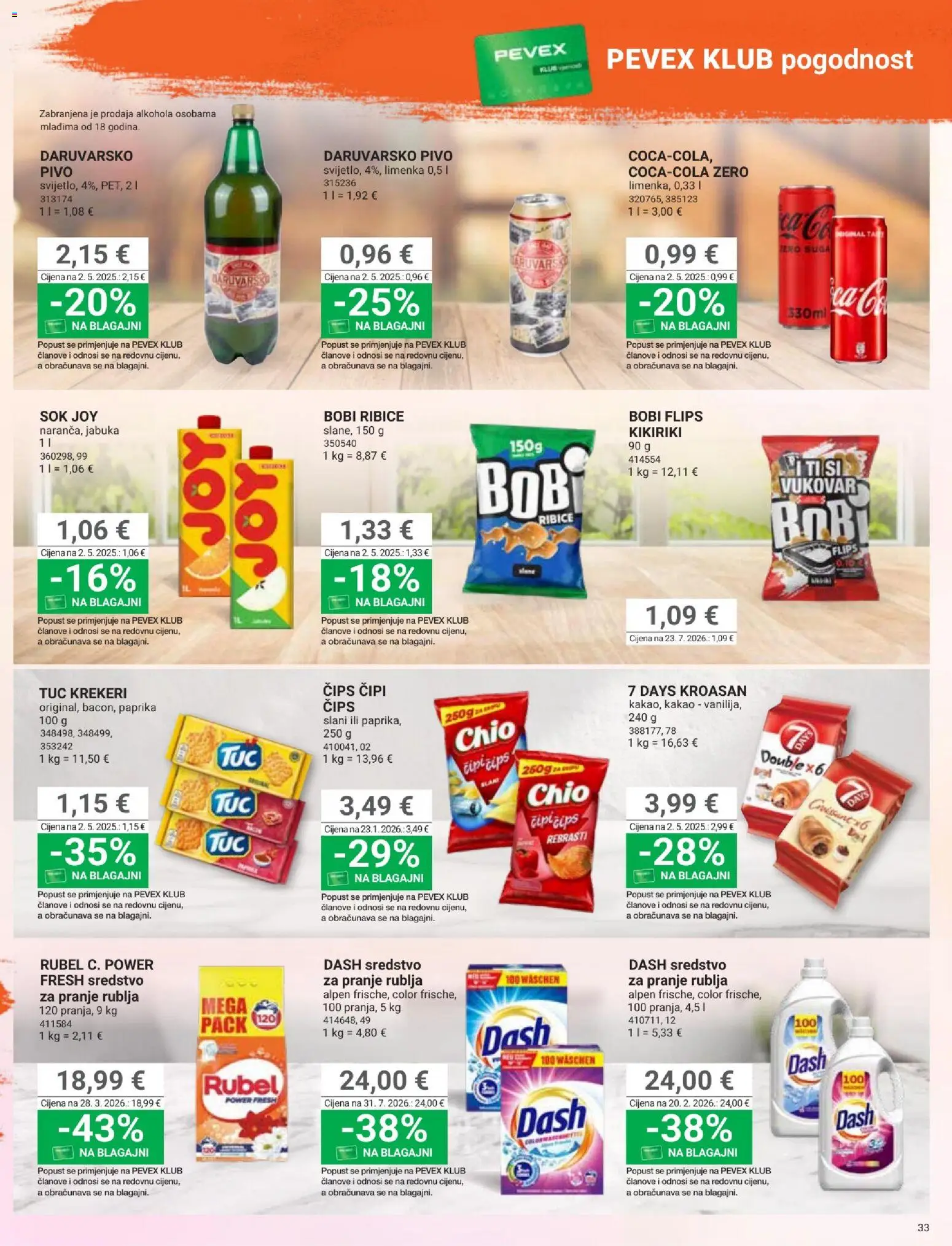 Pevex katalog | vrijedi od 24.09.2026 | Stranica: 33