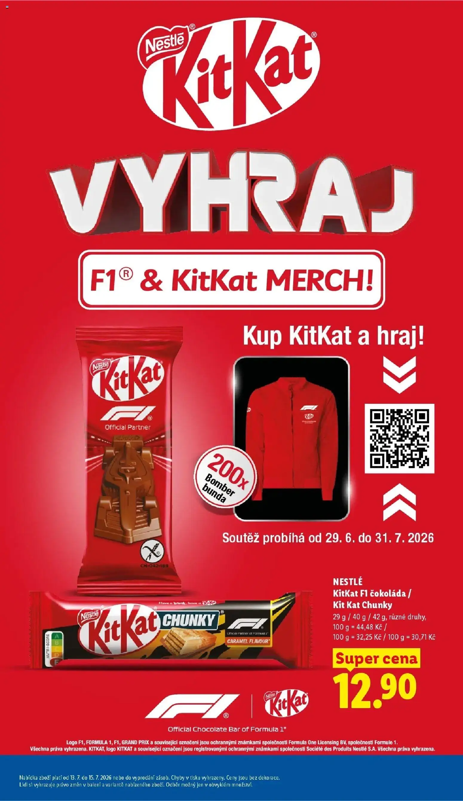 Lidl aktuální leták od 13.07.2026 | Strana: 25 | Produkty: Bunda, Čokoláda