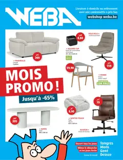 Weba publicité - Voorbeeld van een folder van Weba, geldig van 29/09/2026