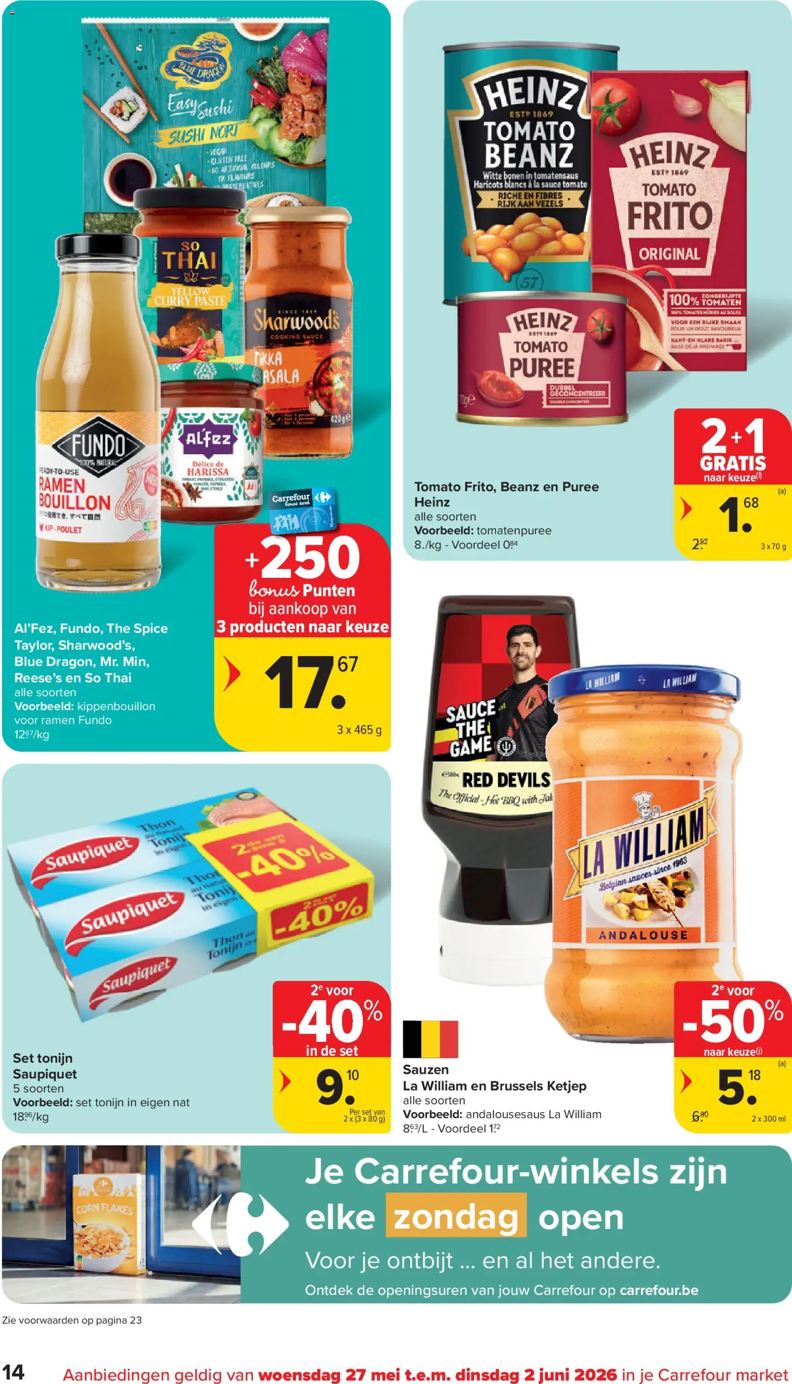 {H1} | Pagina: 14 | Producten: Tomaten, Tonijn, Vegán termékek, La