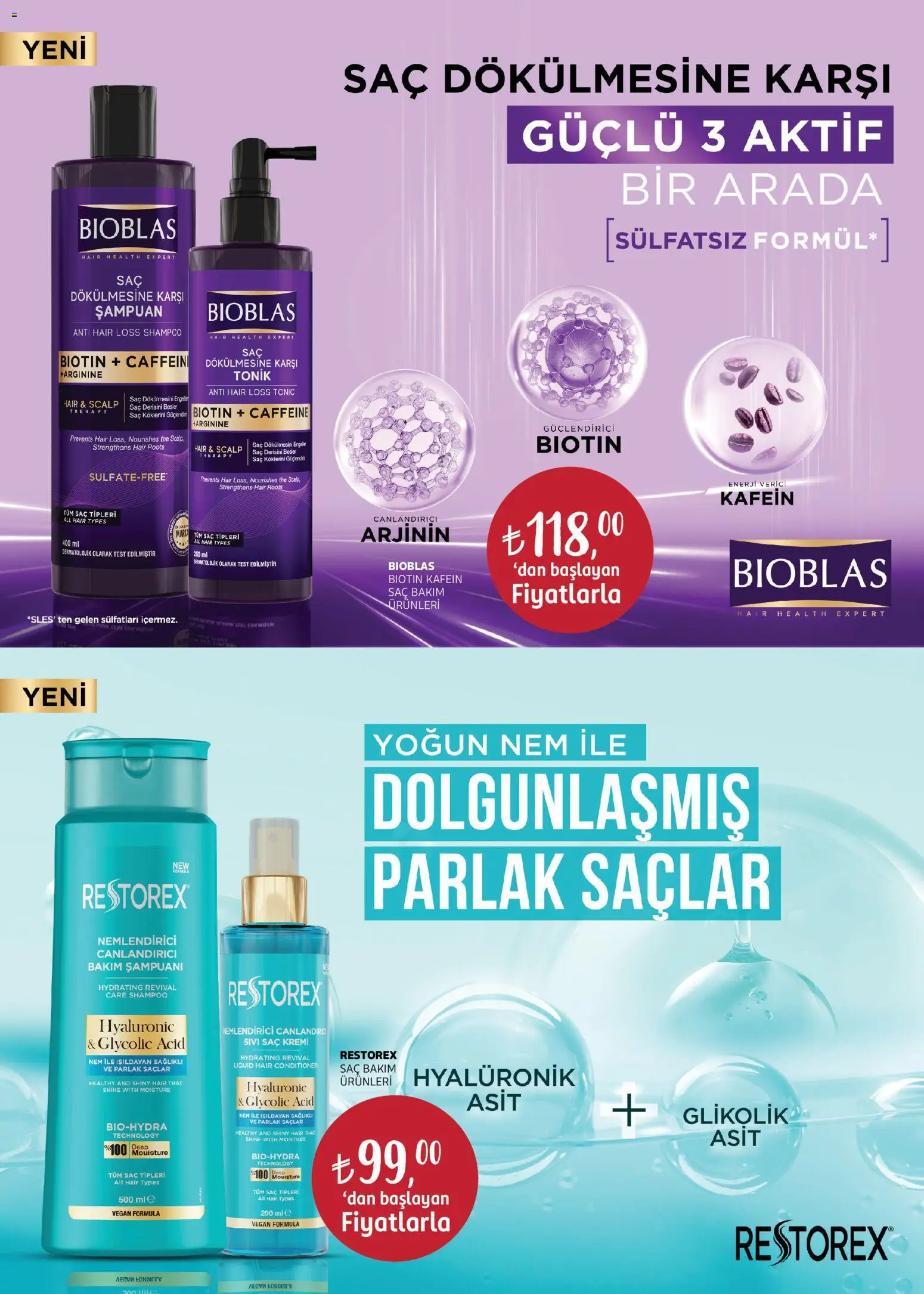 Rossmann - Ağustos Kişisel Bakım Kataloğu - 30 Temmuz 2026 tarihinden itibaren geçerlidir | Sayfa: 9 | Ürünler: Şampuan, Saç Kremi