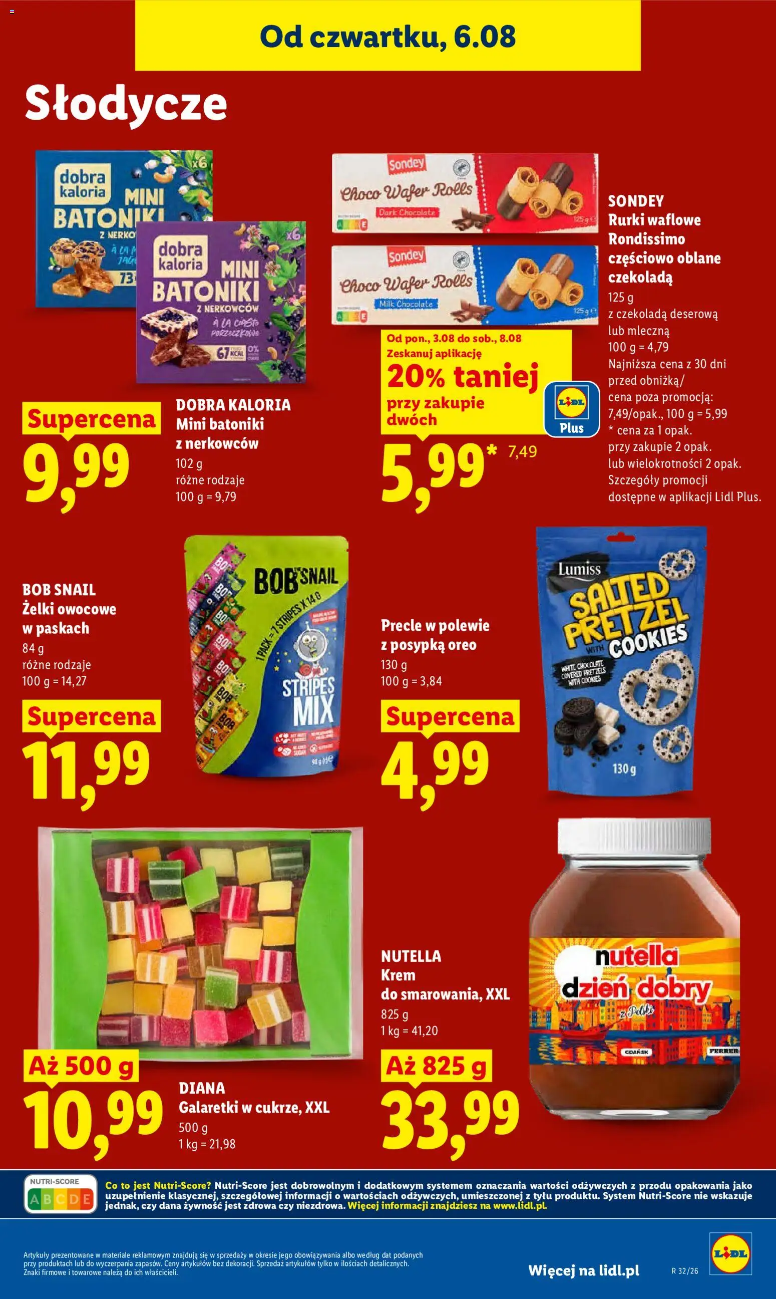 Lidl Polsko leták od 06.08.2026 | Strana: 79 | Produkty: Krém, Cookies, Oreo, Nutella