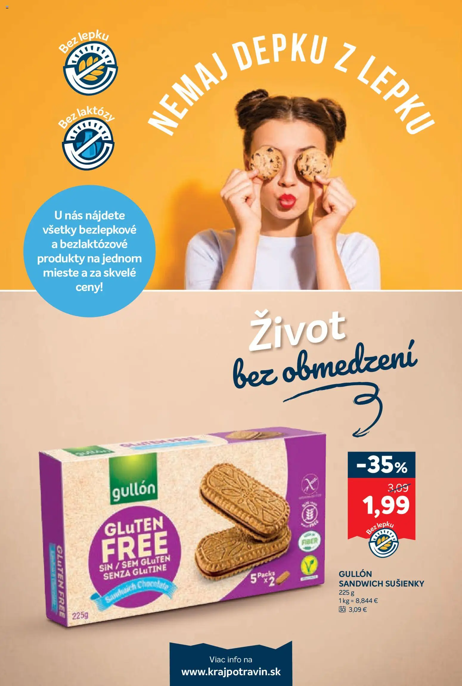 Nové Kraj akcie – leták je platný od 17.09.2026 | Strana: 16 | Produkty: Sušienky