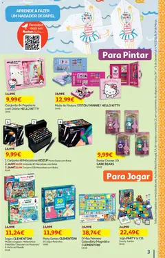 Pré-visualização Auchan - Férias de Verão - Tempos Livres válido de 07/07/2026 | Página: 3