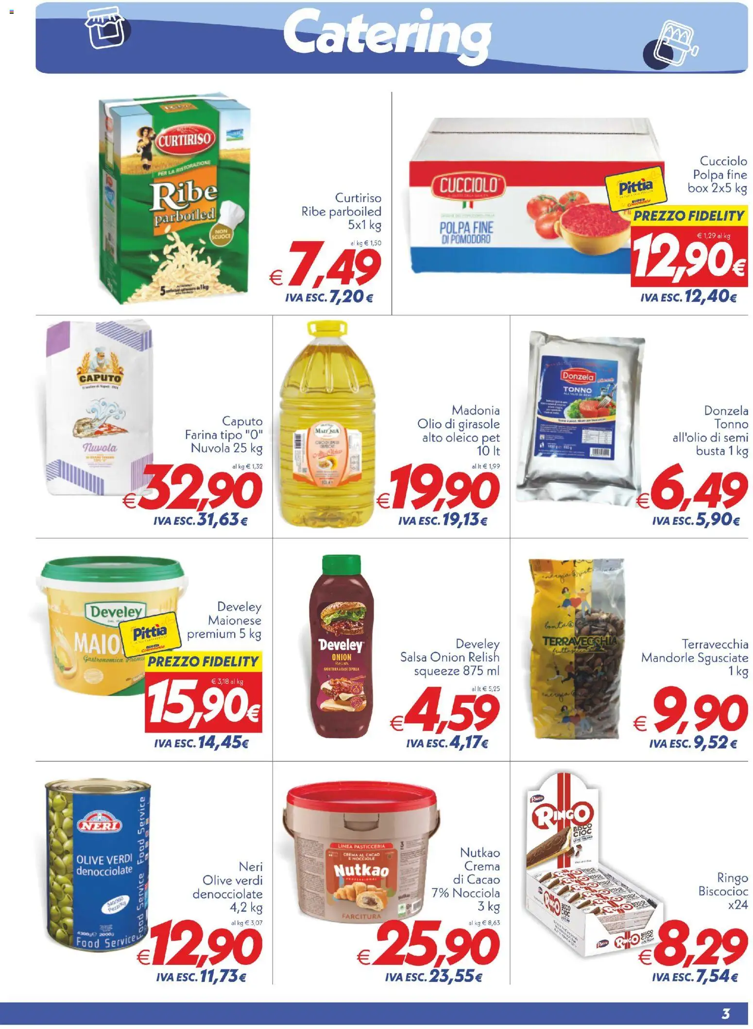 Volantino SuperConveniente del 23/10/2026 | Pagina: 3 | Prodotti: Crema, Tonno, Olio di girasole, Cacao