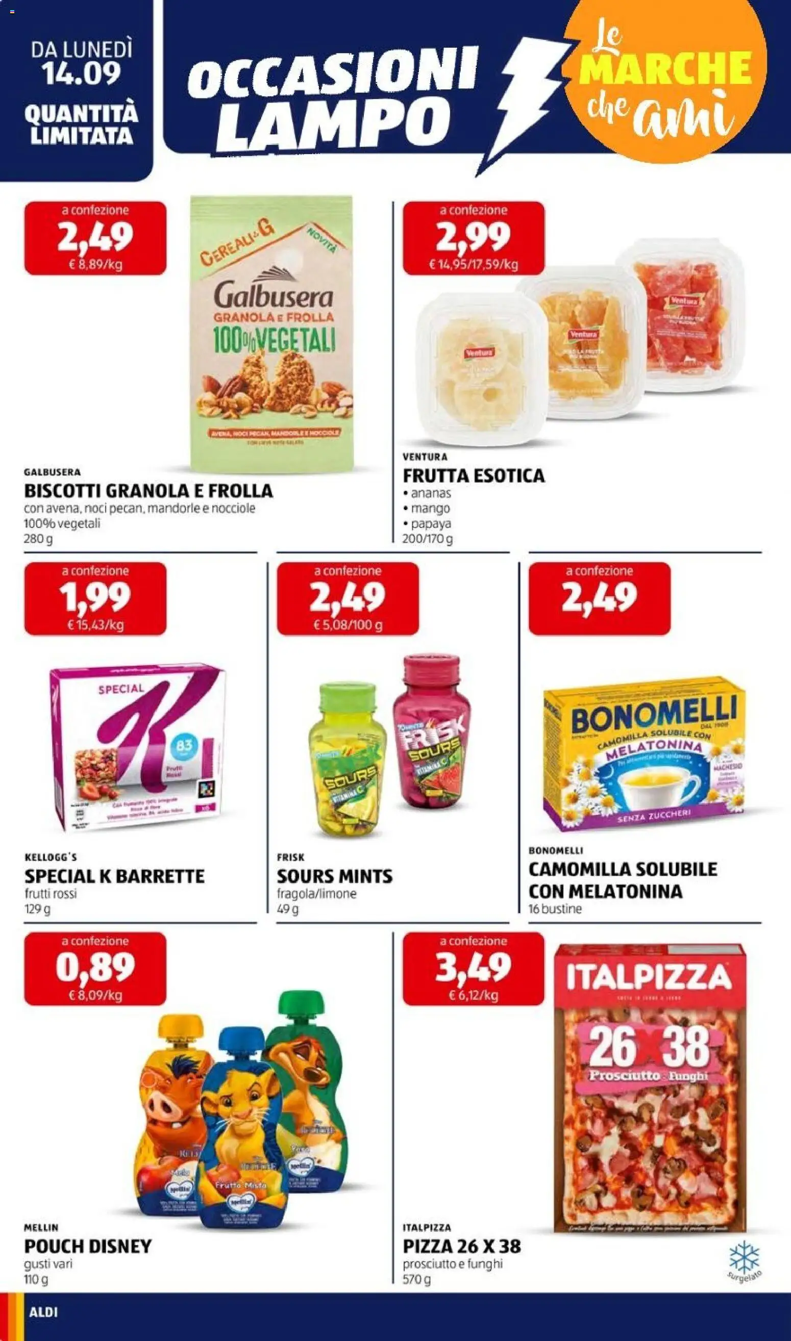 Volantino Aldi del 14/09/2026 | Pagina: 16