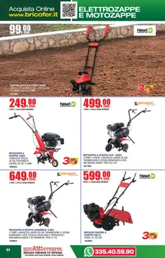 Anteprima del volantino Self volantino Primavera Estate valido a partire dal 14.04.2026 | Pagina: 84 | Prodotti: Motozappa