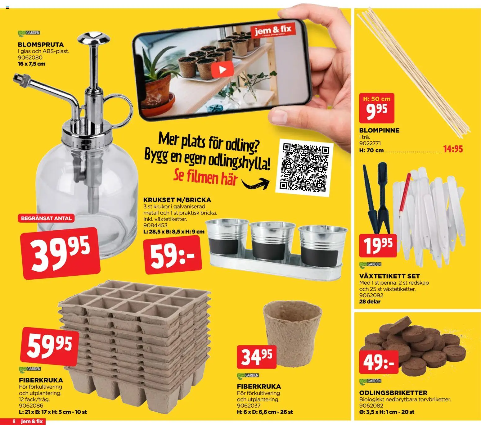 Jem & Fix reklamblad aktuell från 08/02/2026 | Sida: 8 | Produkter: Set, Glas