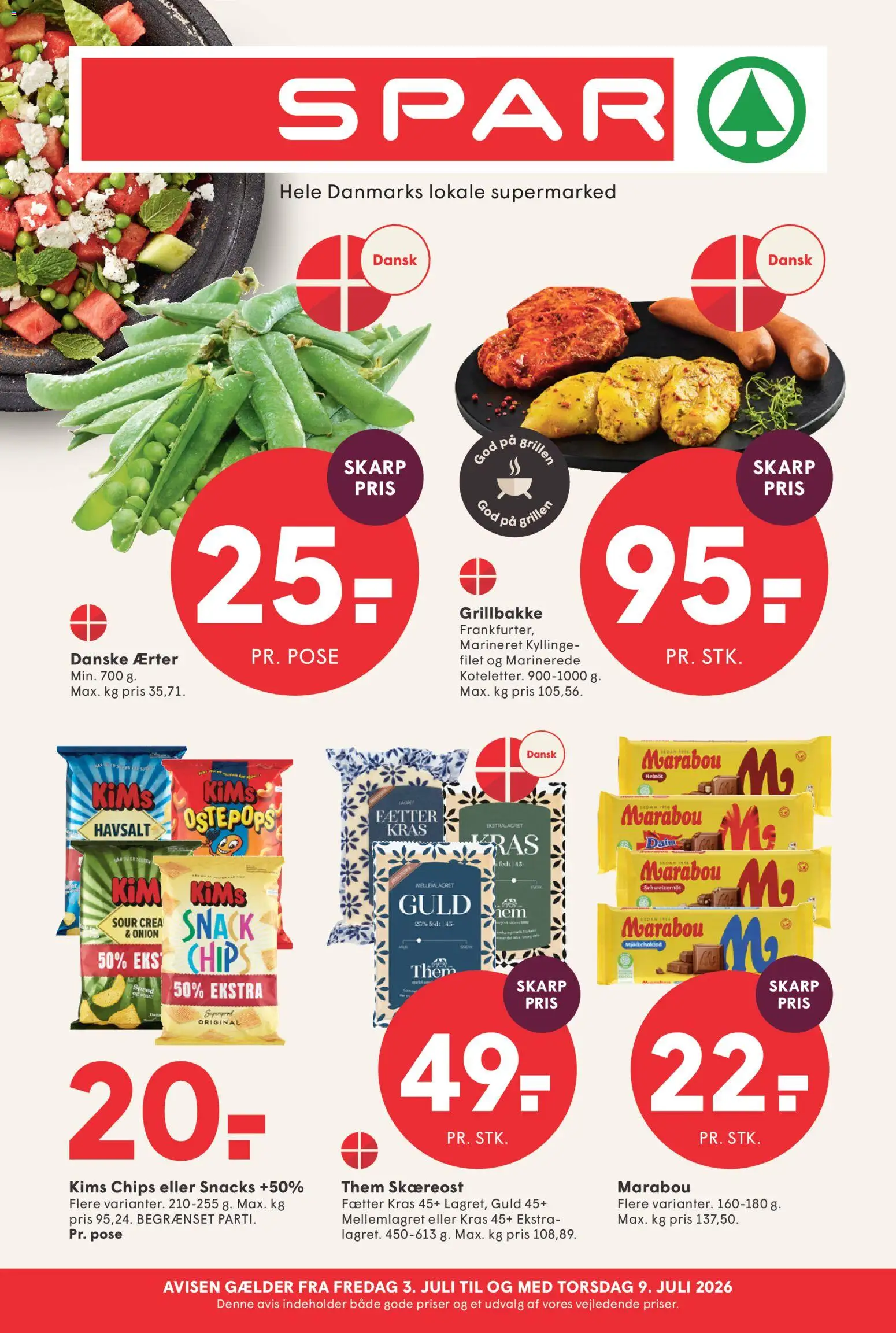 Spar tilbudsavis – gyldig fra 03/07/2026 | Side: 1