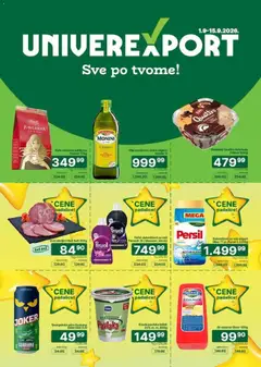 Univerexport katalog - pregled Univerexport kataloga - važi od 01.09.2026