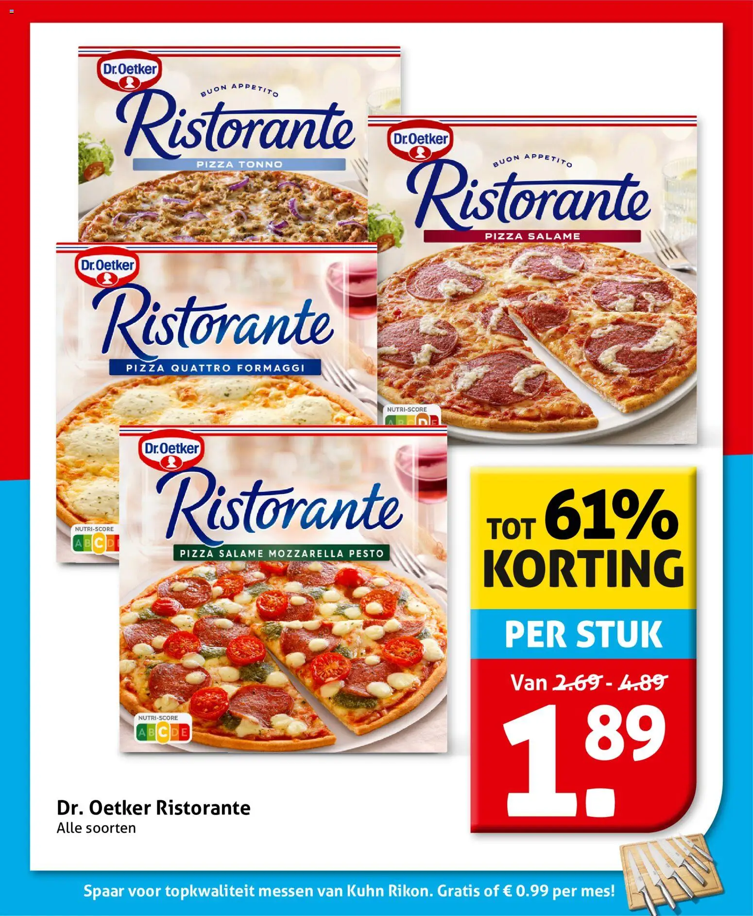 {H1} | Pagina: 2 | Producten: Mes, Messen, Pesto, Mozzarella
