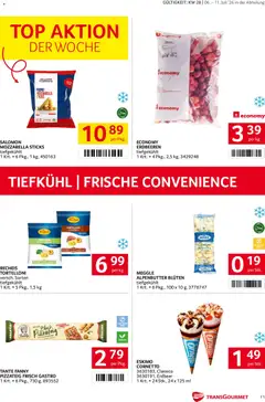 Transgourmet Flugblatt ab 06.07.2026 gültig | Seite: 11 | Produkte: Erdbeeren, Rindfleisch