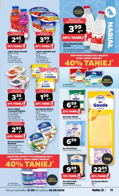 Pogląd oferty "Netto gazetka od poniedziałku" - ważna od 21.09.2026 | Strona: 11