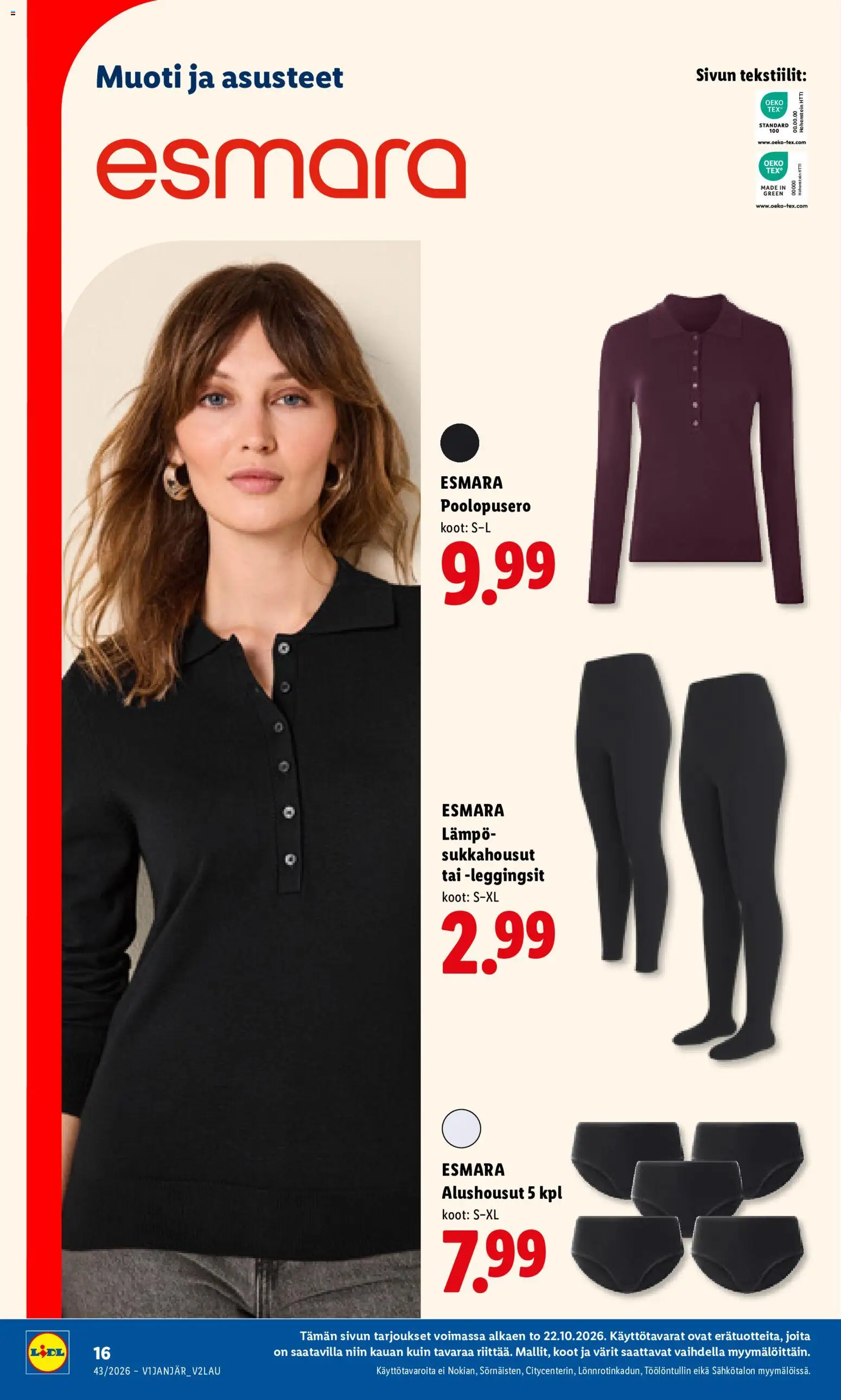 Lidl tarjoukset Helsinki – voimassa 22/10/2026 alkaen | Sivu: 22