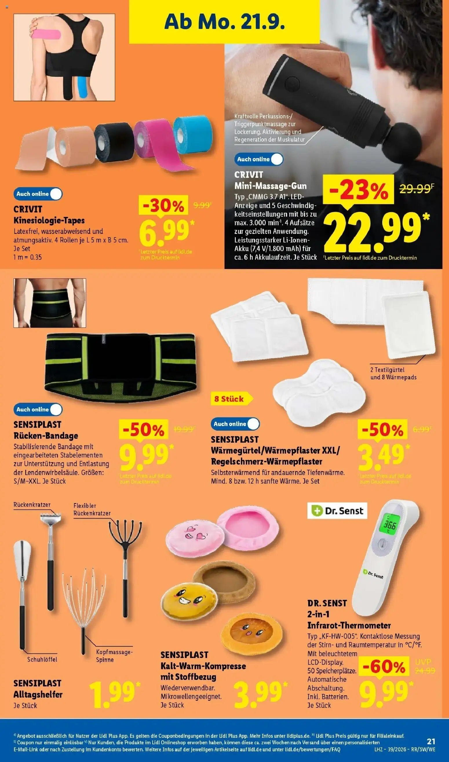 Lidl Prospekt Zülpich (ab 21.09.2026) zum Blättern » Angebote | Seite: 39