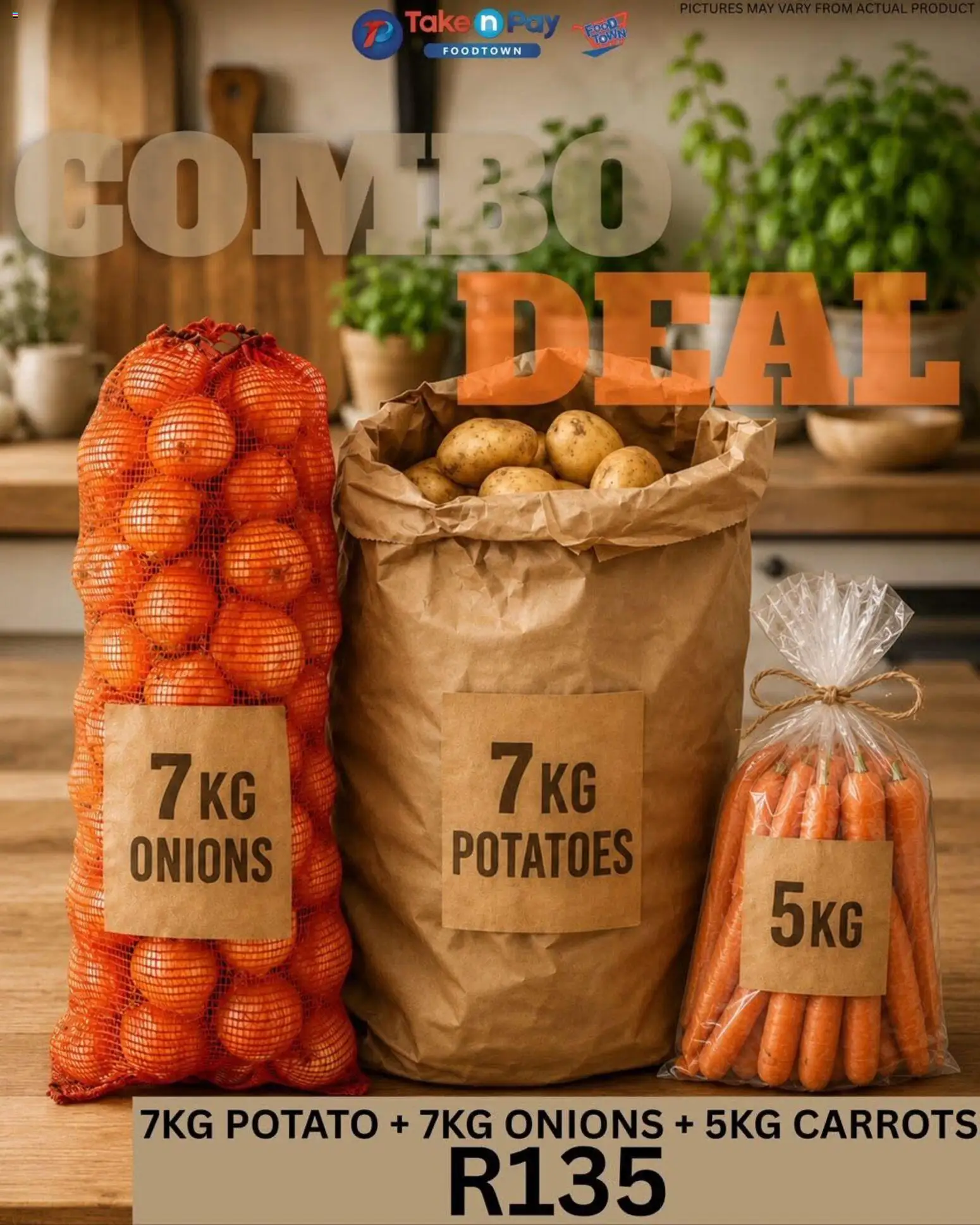 New Take n Pay catalogue – valid from 30/06/2026 | Page: 12 | Products: Carrots, Potatoes, Onions