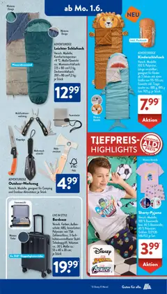 Aldi Süd Prospekt ab 01.06.2026 gültig | Seite: 12 | Produkte: Bekleidung, Rock