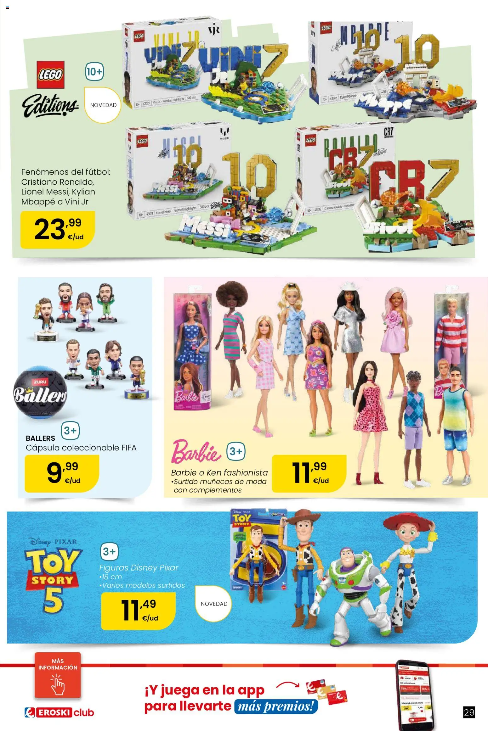 Eroski Oh! OFERTA Málaga │ válido desde el 11.06.2026 | Página: 29 | Productos: Juega