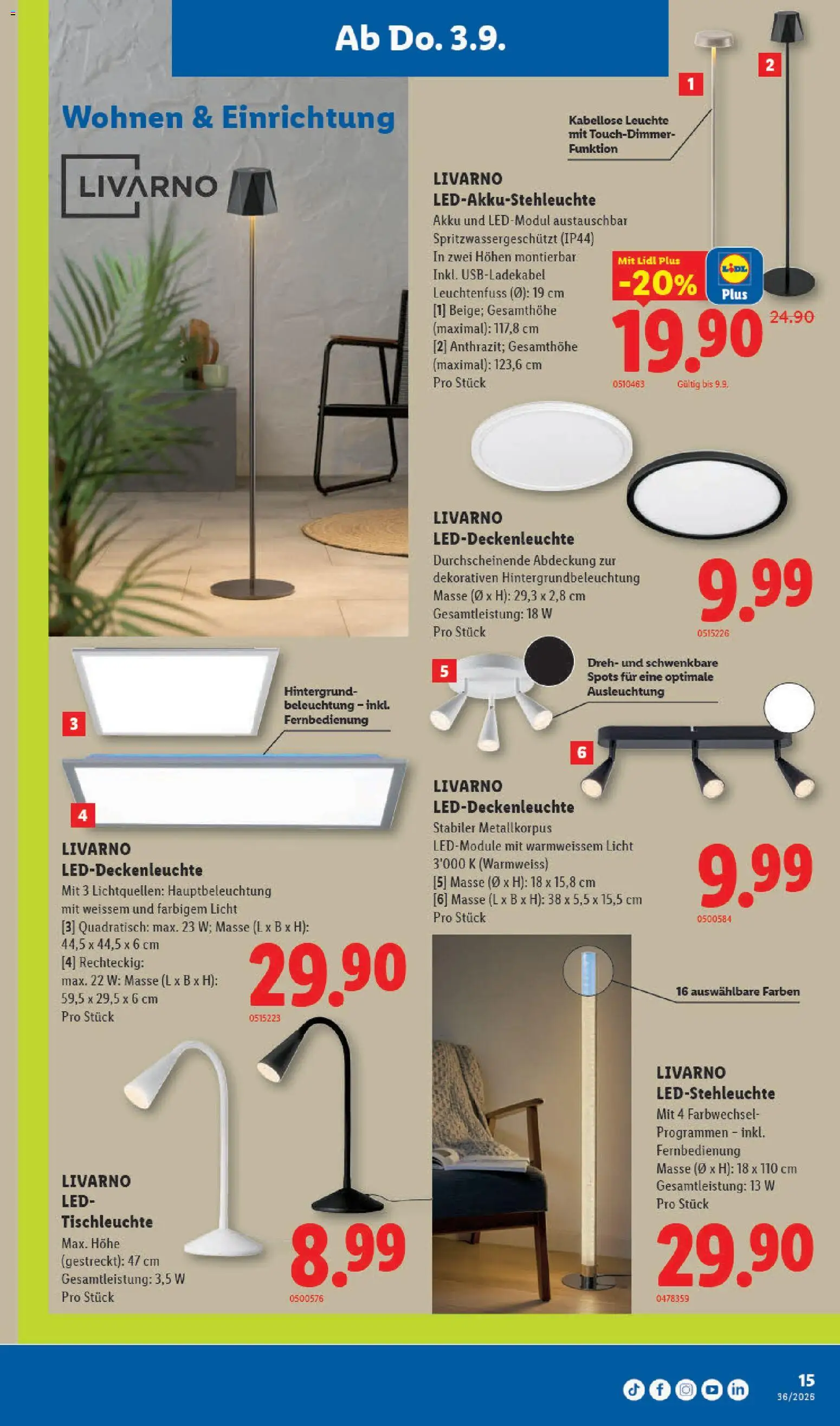 Lidl aktionen – gültig ab 03.09.2026 | Seite: 19