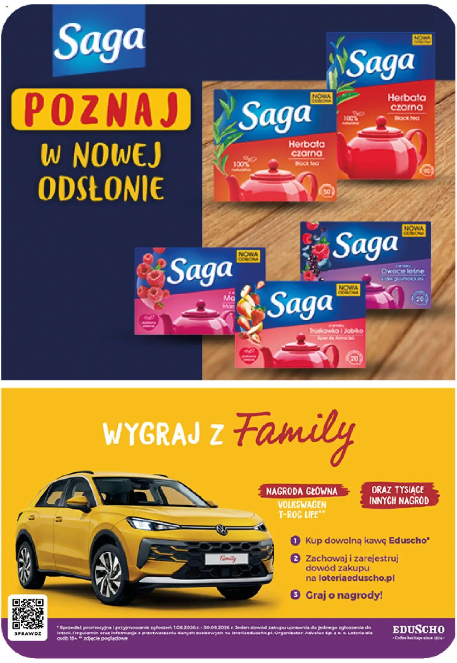 Groszek gazetka - Minimarket od 27.08.2026 | Strona: 19 | Produkty: Herbata czarna, Herbata, Owoce