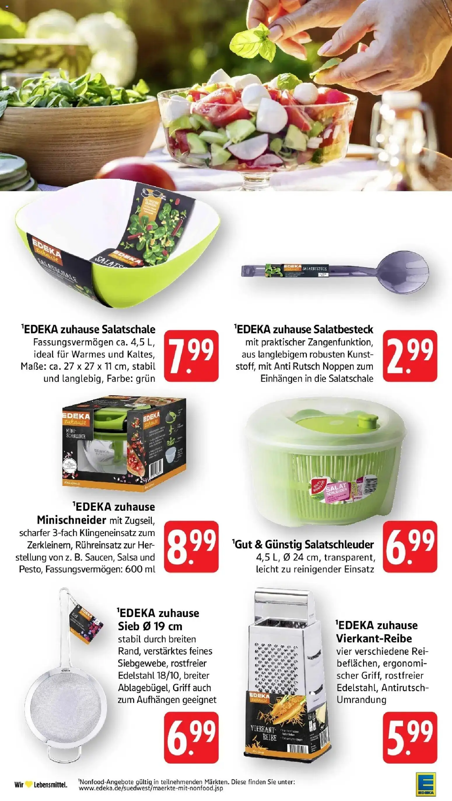 Edeka Prospekt Bad Kreuznach – gültig ab 27.07.2026 | Seite: 39 | Produkte: Salat