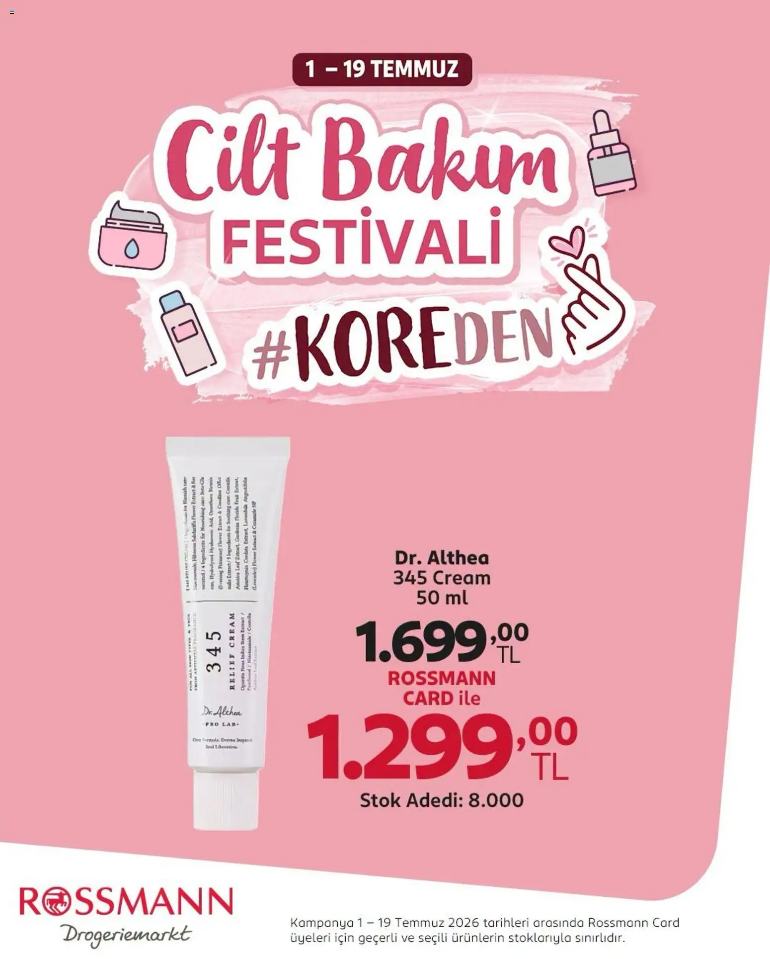Rossmann - Cilt Bakım Festivali - 01 Temmuz 2026 tarihinden itibaren geçerlidir | Sayfa: 2