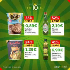Žabac Katalog - Pregled kataloga iz trgovine Žabac, vrijedi od 26.06.2026 | Stranica: 26 | Proizvodi: Ulje, Maslinovo ulje, Curry