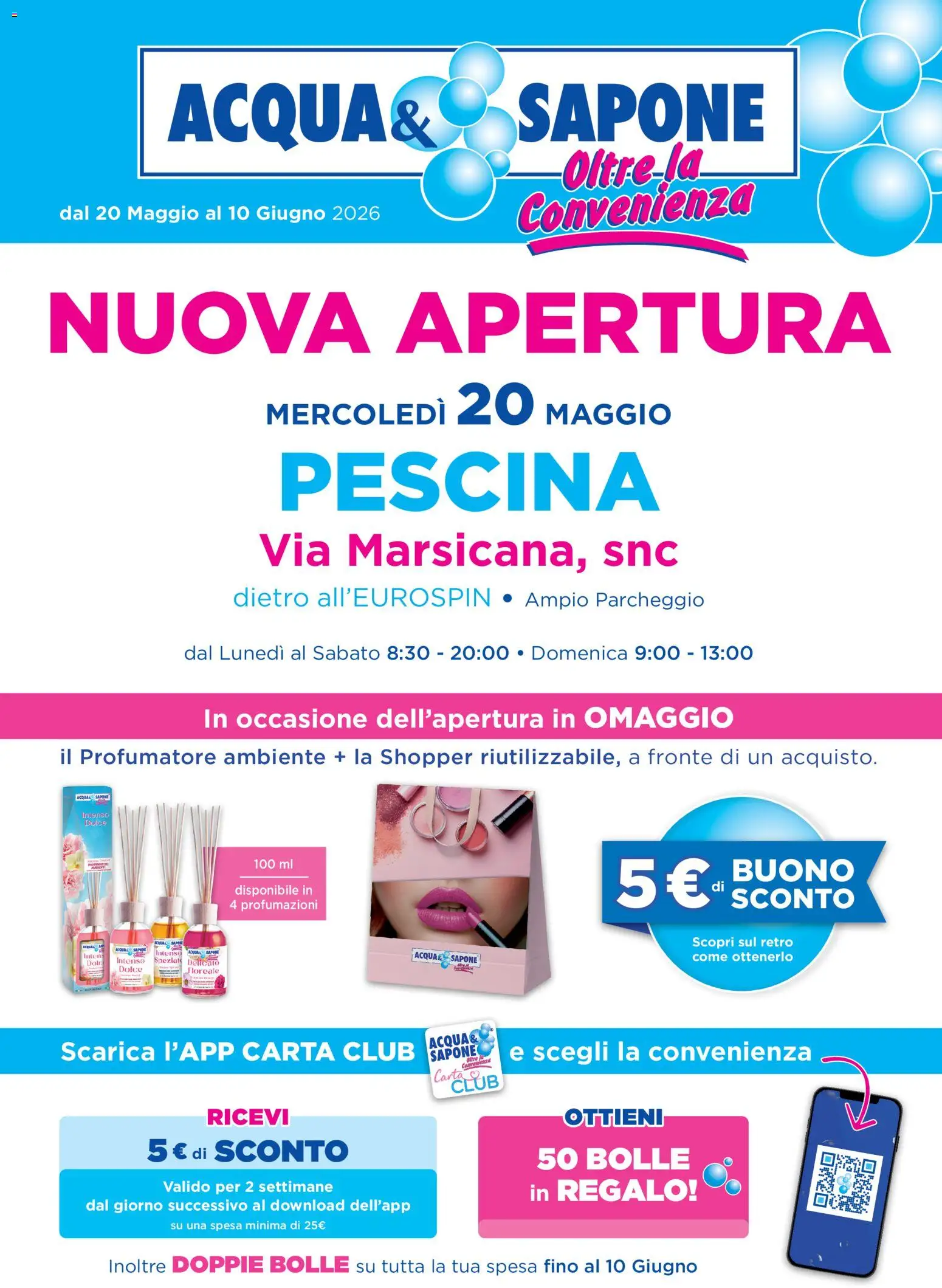 Volantino Acqua e Sapone del 20.05.2026 | Pagina: 1