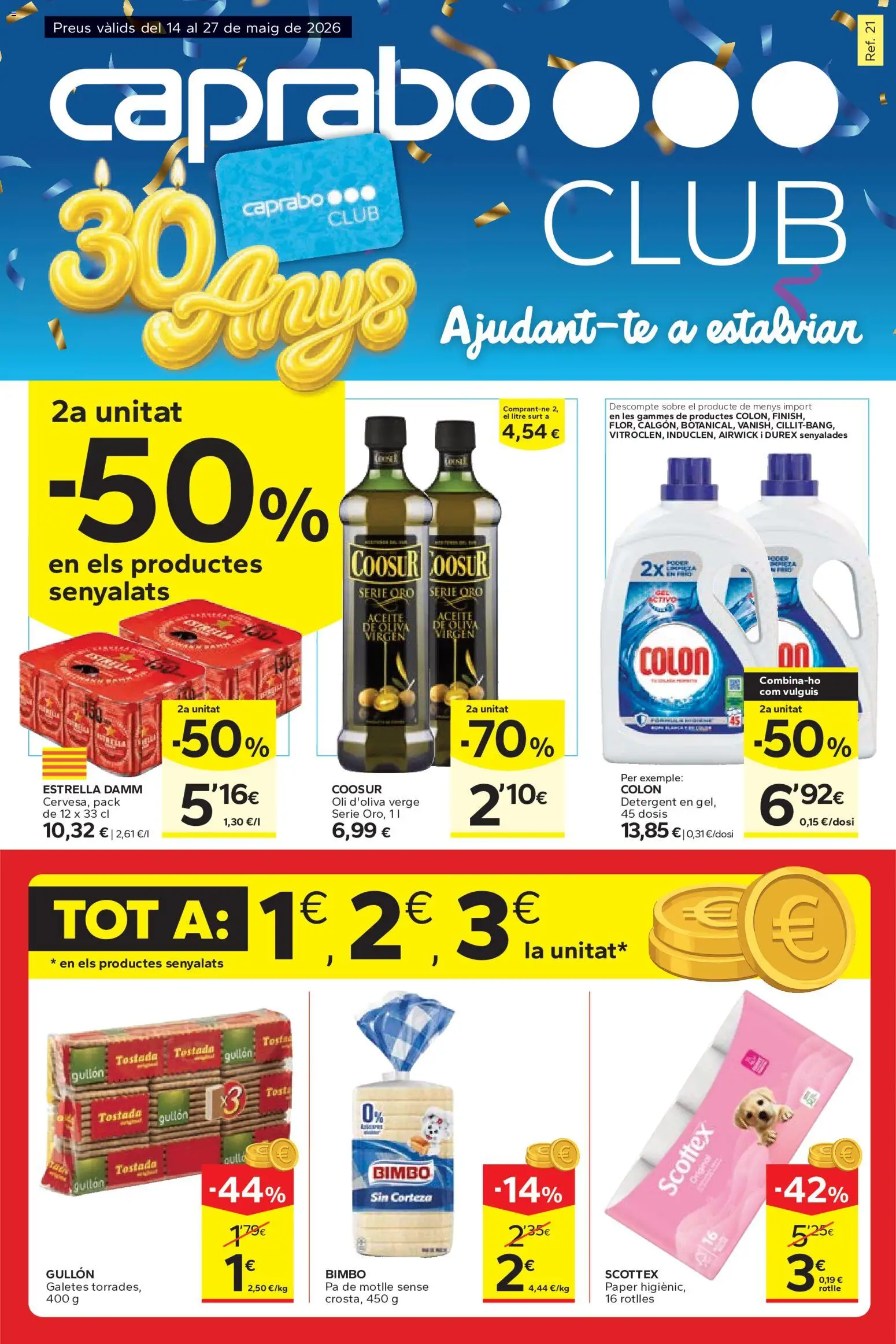Caprabo folleto │ válido desde el 14.05.2026 | Página: 1