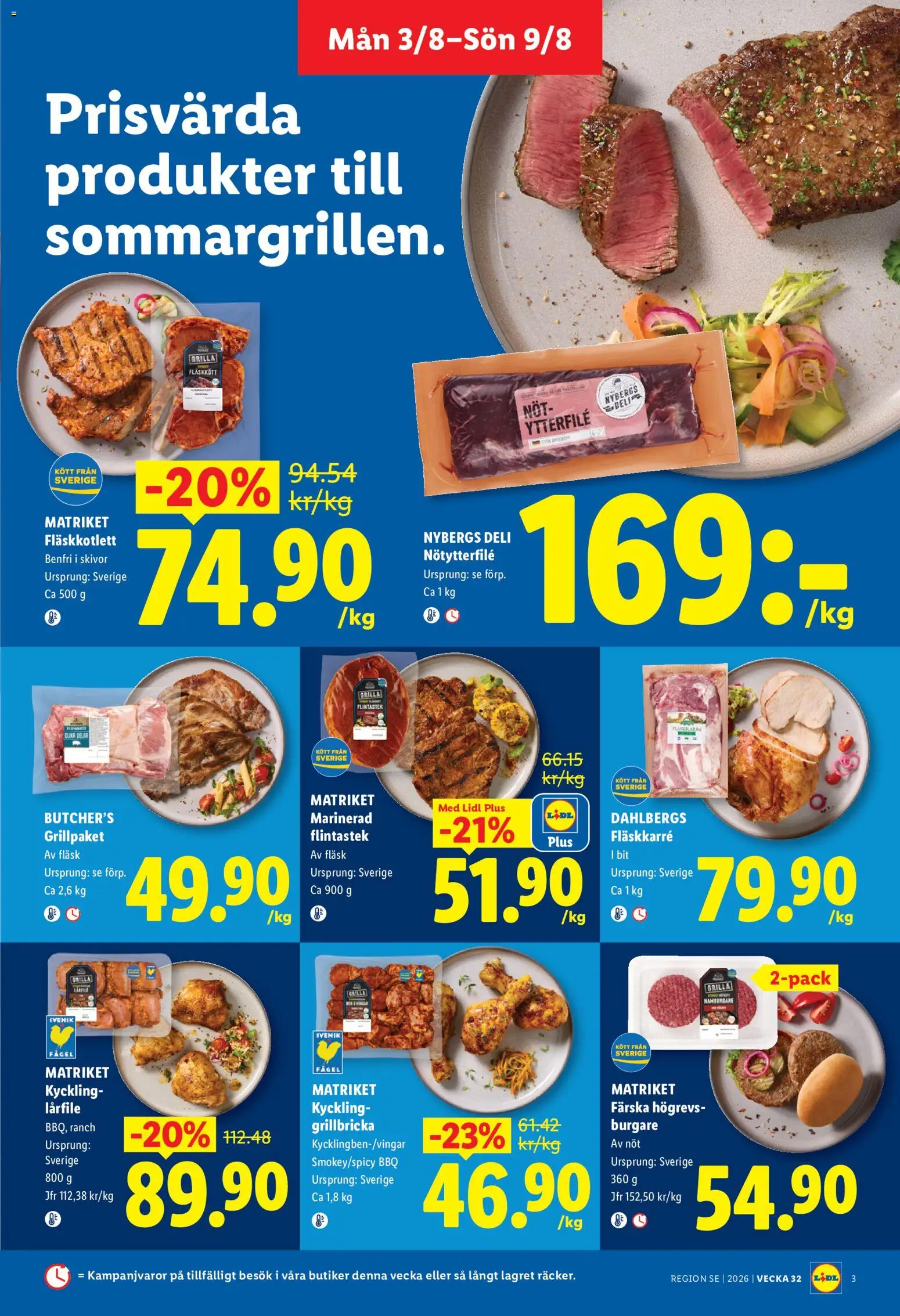 Lidl reklamblad aktuell från 03/08/2026 | Sida: 3