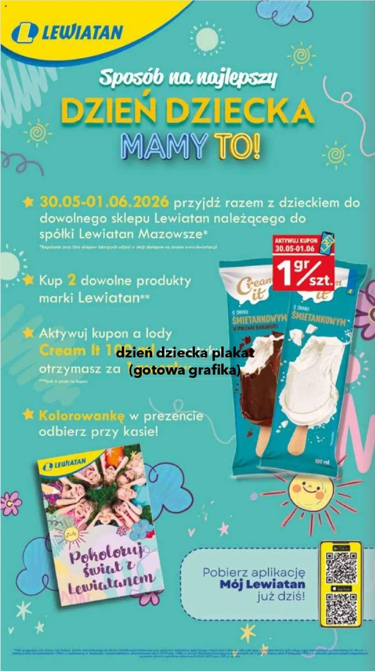 Lewiatan gazetka - Warszawa od 21.05.2026 | Strona: 2 | Produkty: Lody