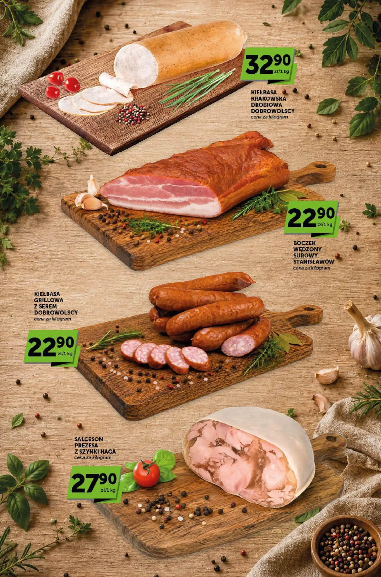 Groszek gazetka - Sprawdź, co więcej od 03.09.2026 | Strona: 4 | Produkty: Kiełbasa, Serem, Boczek wędzony, Boczek
