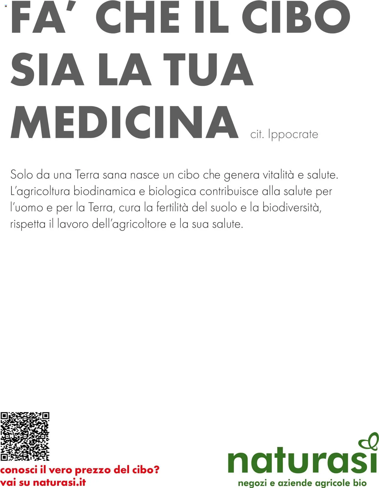 Volantino Natura Sì del 06.05.2026 | Pagina: 50 | Prodotti: Terra