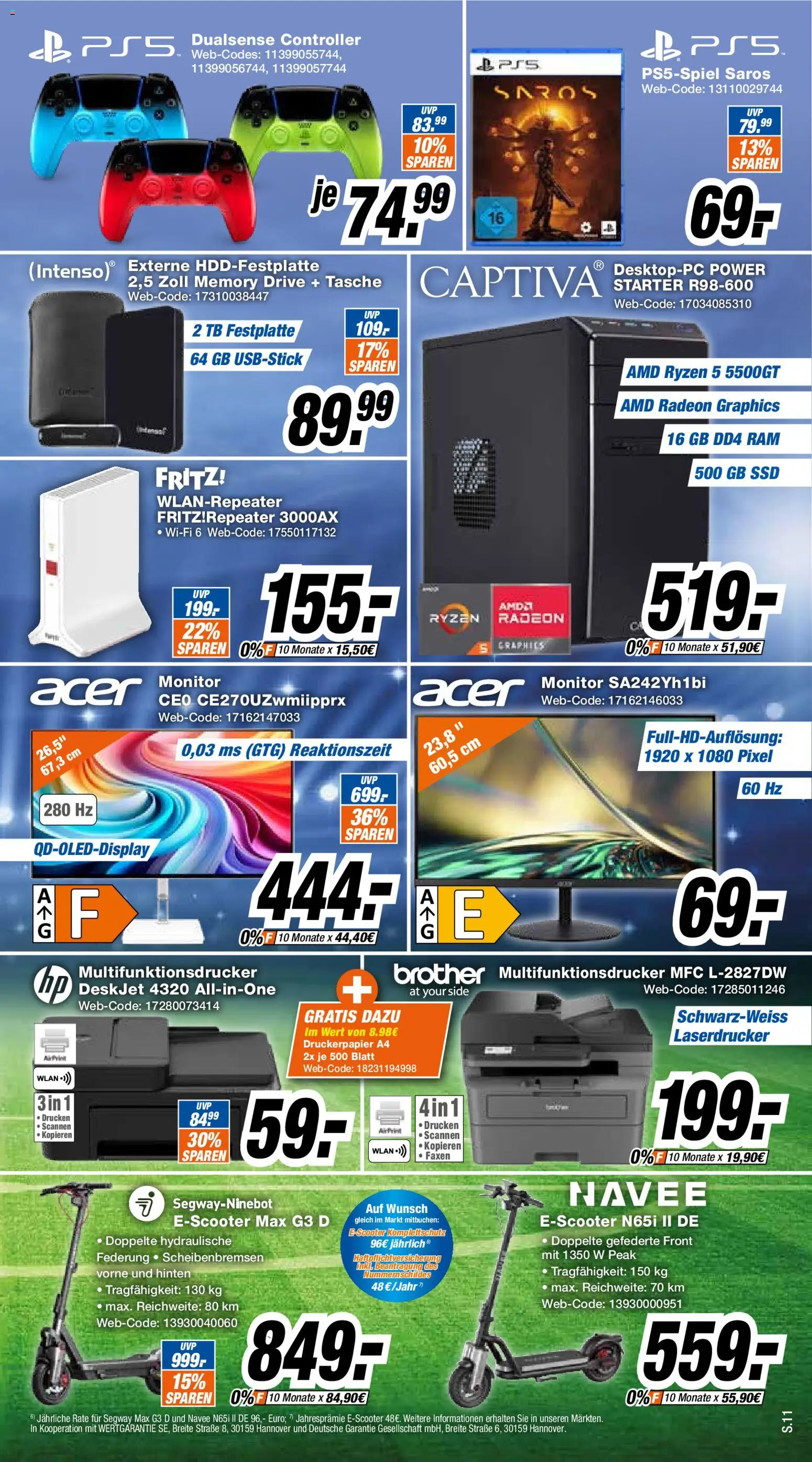 Expert Prospekt Angebote – gültig ab 02.05.2026 | Seite: 11 | Produkte: Tasche, Laserdrucker, Monitor