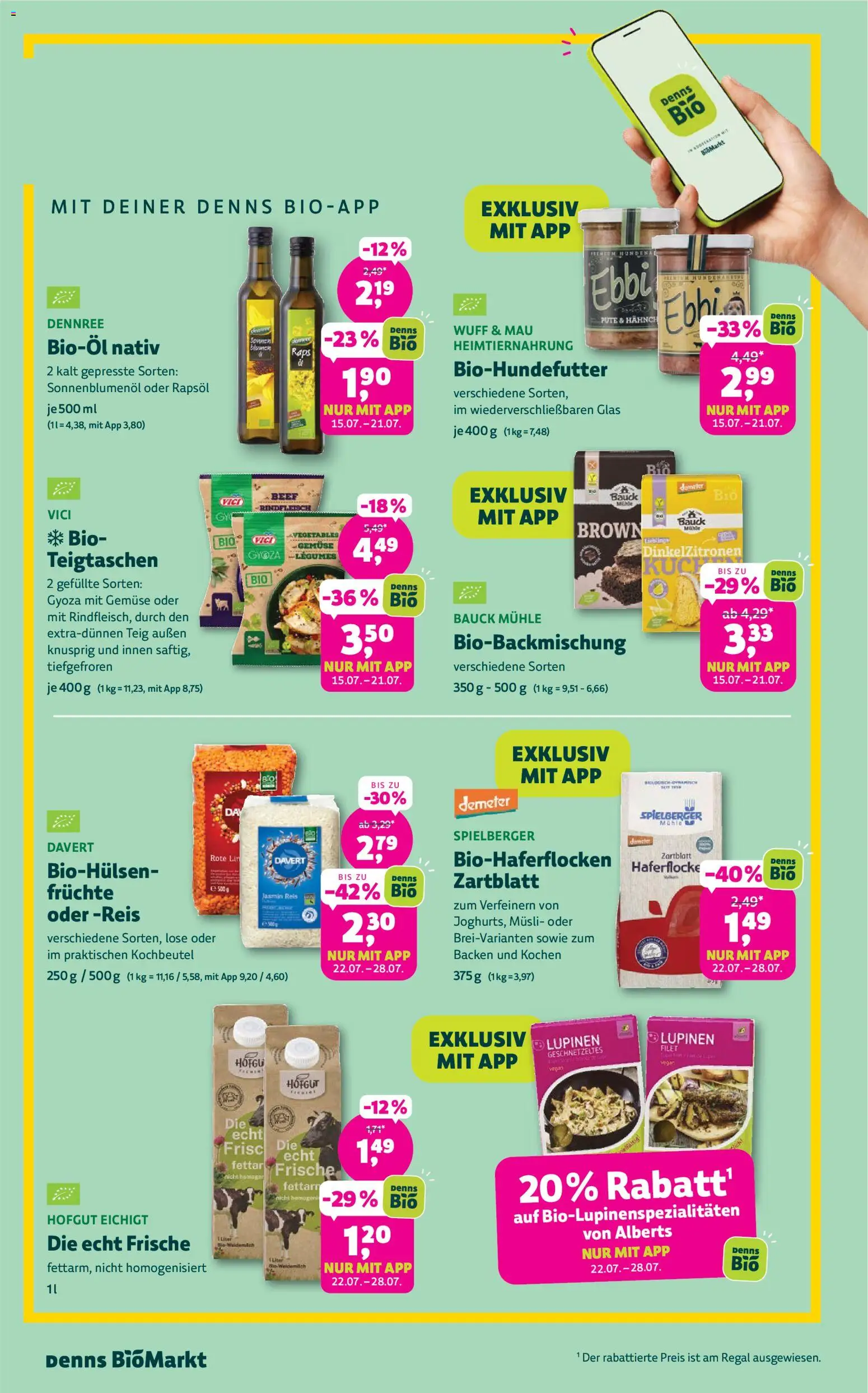 Denns BioMarkt Angebote gültig ab 15.07.2026 | Seite: 6