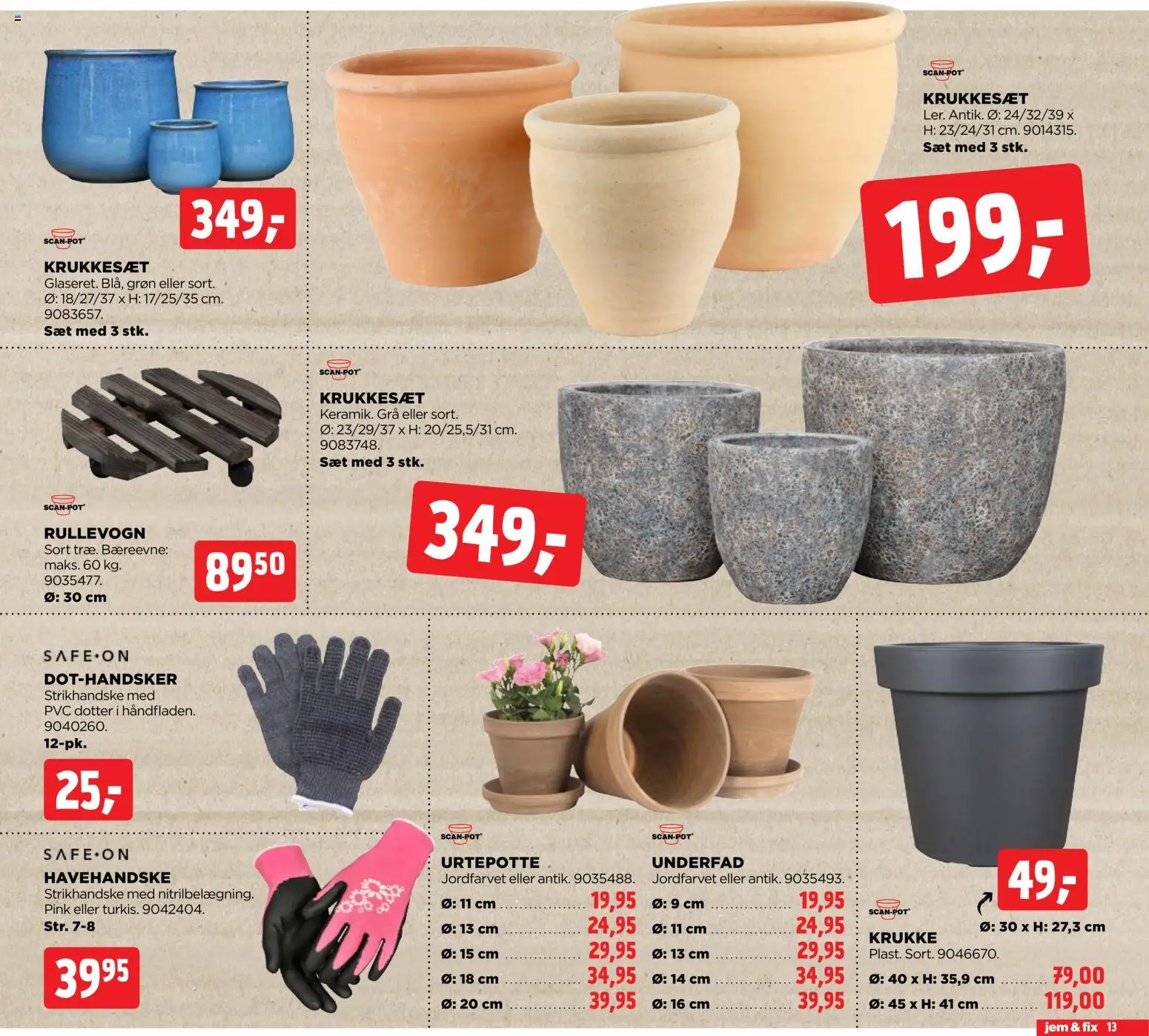 Jem & fix tilbudsavis – gyldig fra 24.05.2026 | Side: 13 | Produkter: Krukke