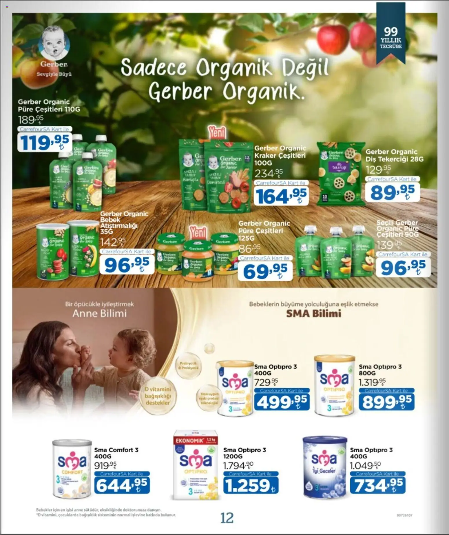CarrefourSA - Katalog Bebek - 12 Ekim 2026 tarihinden itibaren geçerlidir | Sayfa: 12