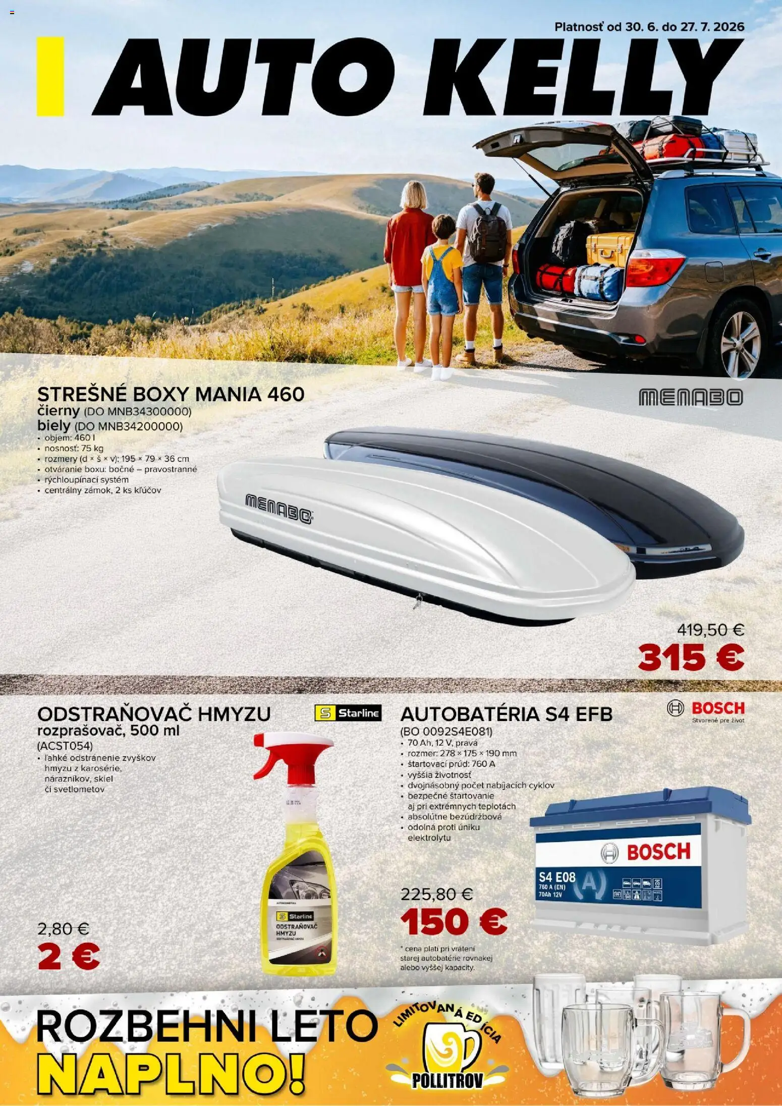 Nové Auto Kelly akcie – leták je platný od 30.06.2026 | Strana: 1