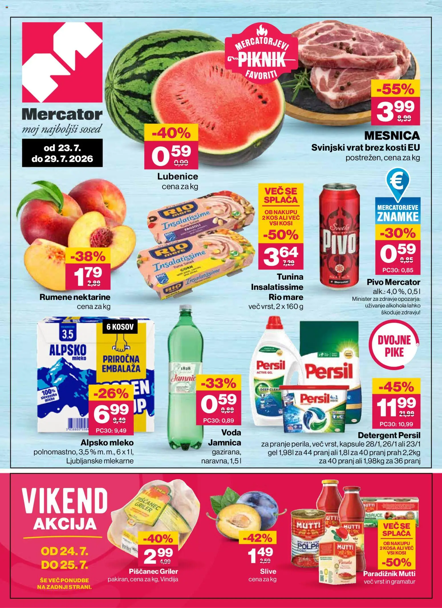 Novi Mercator katalog ponudbe – veljaven od 23.07.2026 | Stran: 1