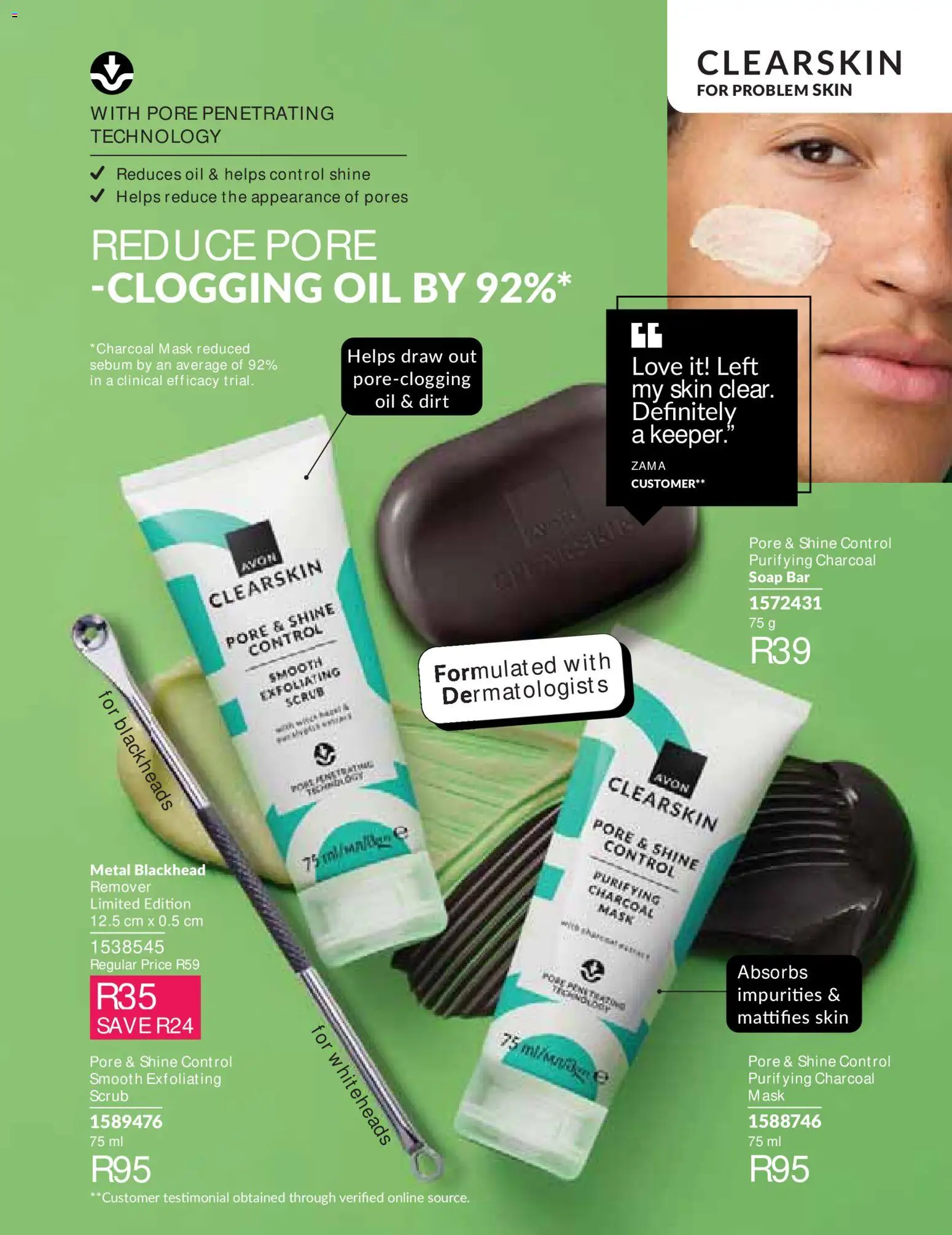 New Avon catalogue – valid from 01/10/2026 | Page: 103 | Products: Oil, Mask, Soap, Scrub