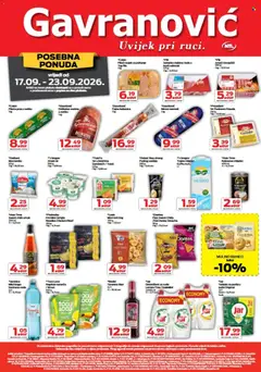 Gavranović Katalog - Pregled kataloga iz trgovine Gavranović, vrijedi od 17.09.2026