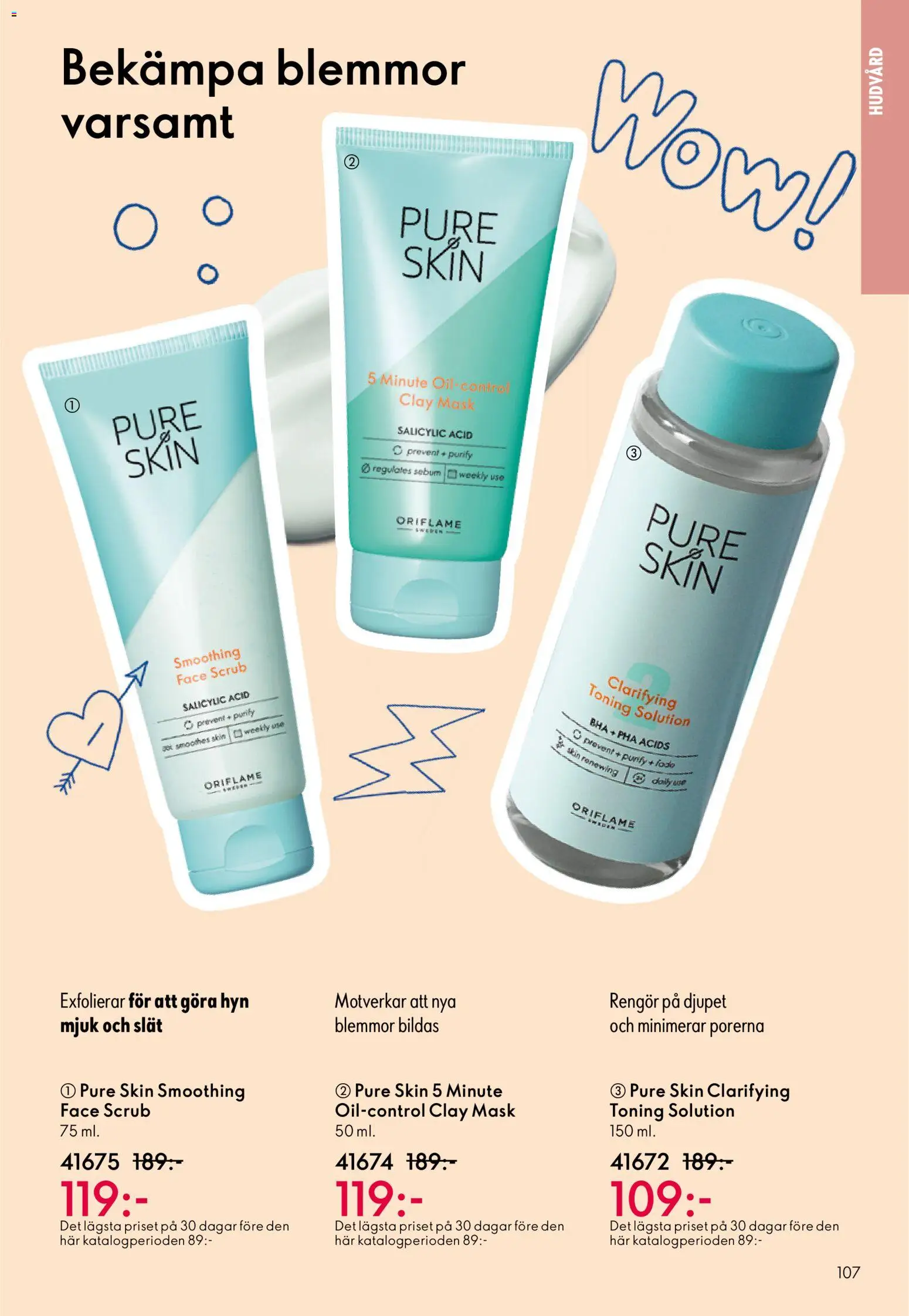 Oriflame reklamblad aktuell från 03.06.2026 | Sida: 107 | Produkter: Toning, Mask
